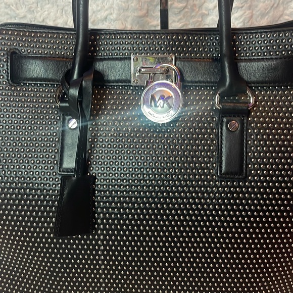 Michael Kors Micro Stud Hamilton Limited Edition Large Tote Bag & Wallet Set - Picture 4 of 17